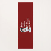 残高 ヨガマット (裏面)