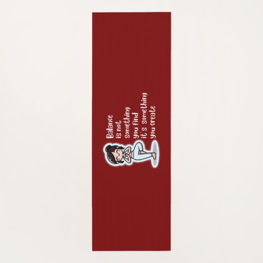 残高 ヨガマット (裏面)