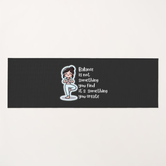 残高 ヨガマット (正面(横))