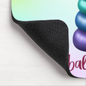 残高。レインボースタッキングロックマウスパッド マウスパッド (コーナー)