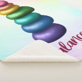 残高。レインボーロック シェルパブランケット (3/4)