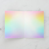 残高。積み重ね岩グリーティングカード サンキューカード (内部)