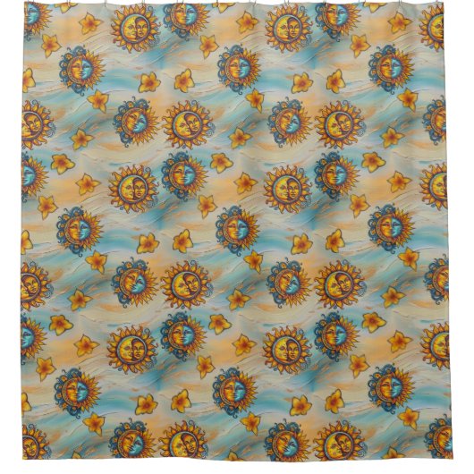 残高A シャワーカーテン (正面)