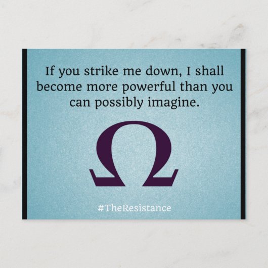 殴ってくれ ポストカード (正面)