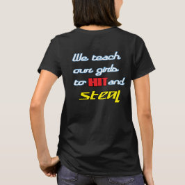 「殴って盗む」 Tシャツ