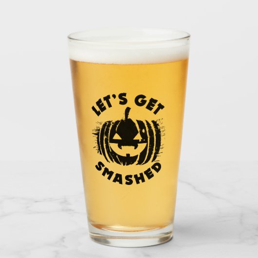 殴られよう |飲みおもしろい引用文ハロウィーン タンブラーグラス (ドリンク正面)