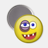 殴り倒される マグネット (正面/裏面)