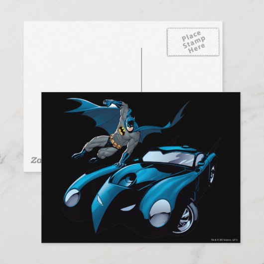 殴り倒す ポストカード (正面/裏面)