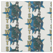 殴打の警官 ファブリック (見本)