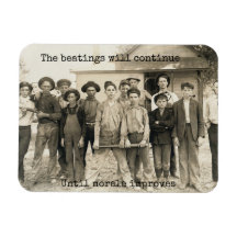 殴打は士気が高まるまで続く。