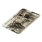 殴打は士気が高まるまで続く。 マグネット (左側)