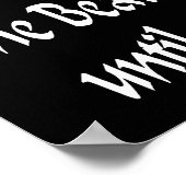 殴打は続く ポスター (角)