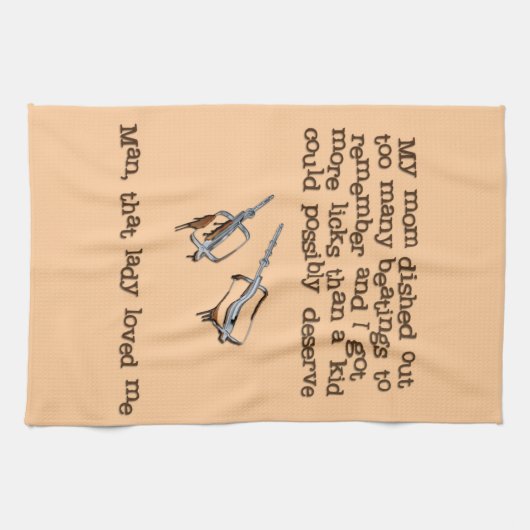 殴打 キッチンタオル (横)