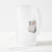 殴打 フロストグラスビールジョッキ (正面右)