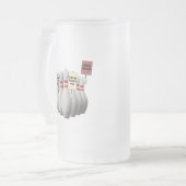 殴打 フロストグラスビールジョッキ (正面左)