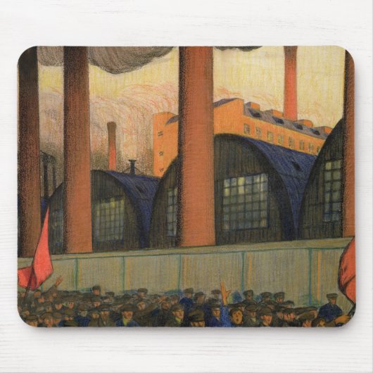 殴打 マウスパッド (正面)