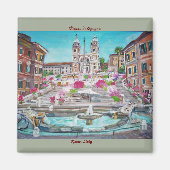 段スペインの階 – 磁石 (正面)