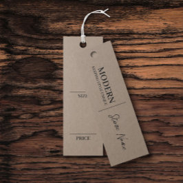 段ボールつるの表示価格カード