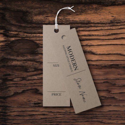 段ボールつるの表示価格カード