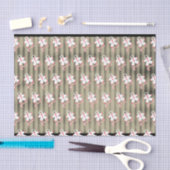 段ボールにキャンディ缶とスノースーツ 薄葉紙 (クラフト)