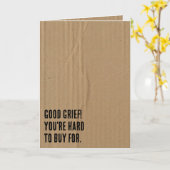 段ボール付き誕生日文字 カード (黄色い花)