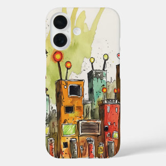 段ボール建築 iPhone 16ケース