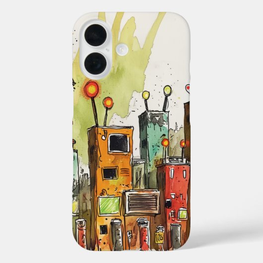 段ボール建築 Case-Mate iPhoneケース (裏面)