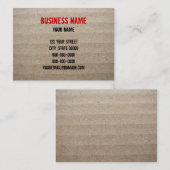段ボール 名刺 (正面/裏面)