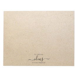 段モダンボールアイディア名紙パッド ノートパッド