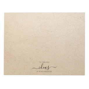 段モダンボールアイディア名紙パッド ノートパッド