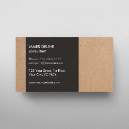 段モダンボール灰色ホワイトコンサルタント 名刺