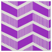 段付き山形-紫 ファブリック (見本)