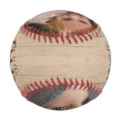 段素朴階パパ父の日の写真野球 野球ボール (裏面)