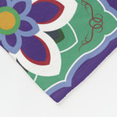 段銭朝鮮寺伝統的院美術・談承 フリースブランケット (角)