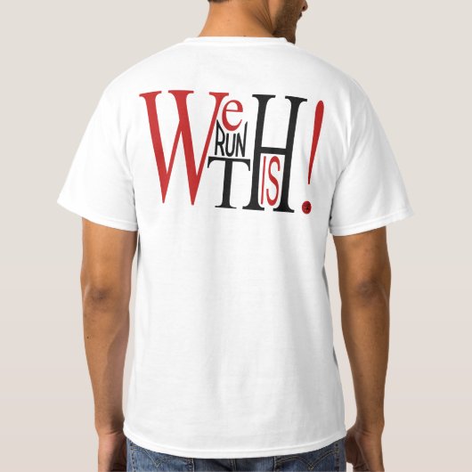 段階VI FLFCの盾-私達はこれを走ります! (黒) Tシャツ (裏面)