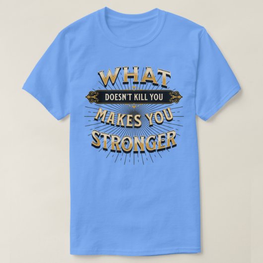 殺さないとモチベーションが上がる Tシャツ (デザイン正面)