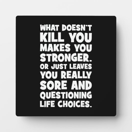 殺さないと体操が強くなおもしろいる フォトプラーク (正面)