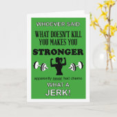 殺さないと強くなるのカスタマイズ カード (黄色い花)