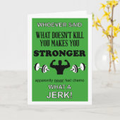 殺さないと強くなるのカスタマイズ カード (黄色い花)