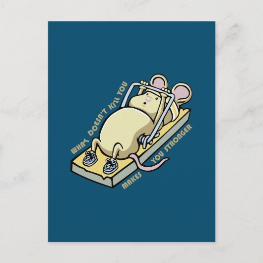 殺さないものは強くする ポストカード (正面)