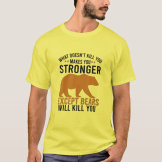 殺さないものは強くなる Tシャツ