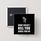 殺さない何がおもしろいなXPを与えます 缶バッジ (正面&裏面)