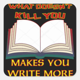 殺さぬものが汝を益す書る スクエアシール