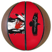 『殺さ恋しく思れた先住民の女ワシ』 バスケットボール (縦)