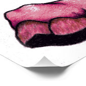 殺しマニアック漫画の豚シェフアートをピギー ポスター (コーナー)