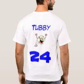 殺し屋のソフトボールジャージー Tシャツ (裏面)