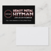 殺し屋の名刺 名刺 (正面/裏面)