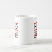 殺し屋の失敗 楽しいマグカップ コーヒーマグカップ (中央)