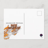 殺すルックスとソウルのハロウィーン シーズンポストカード (裏面)