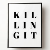 殺す感動的引用文 ポスター